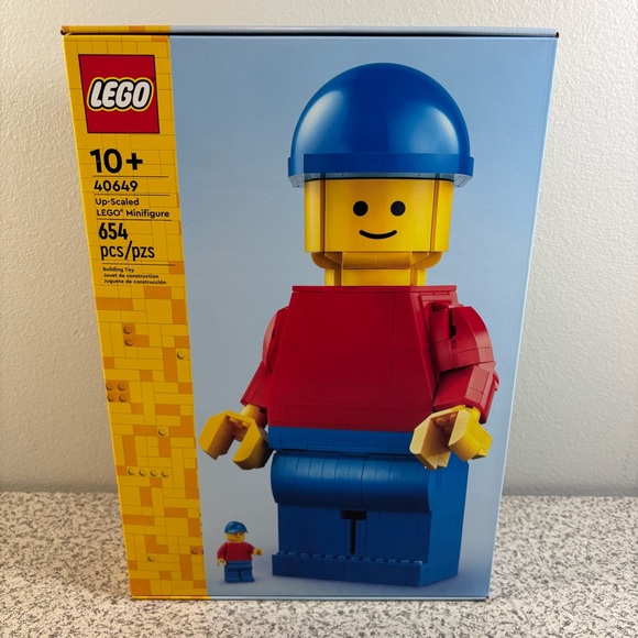 LEGO 40649 Up-Scaled LEGO Minifigure Set Kit 654 Pieces - Brand New & Sealed - Picture 1 of 8